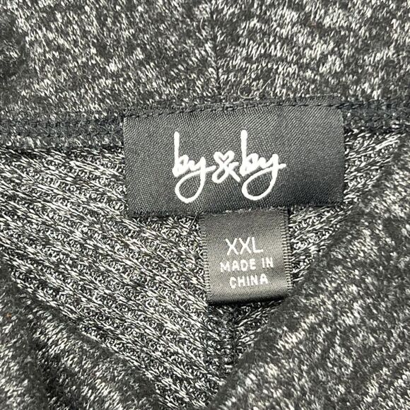 By & By Sweater Dress XXL Cowl Neck Cozy Textured Chilled Out Loft Style Dress - Picture 7 of 9